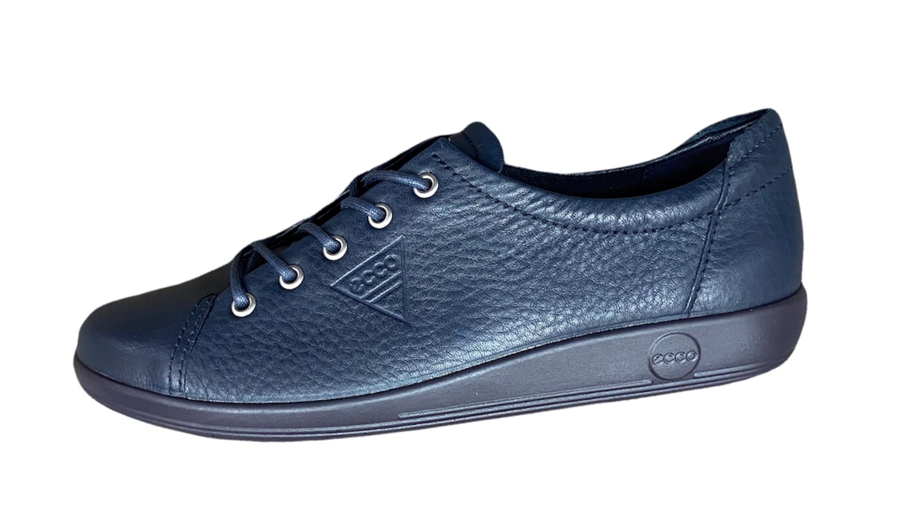 Ecco blue leather clearance shoes